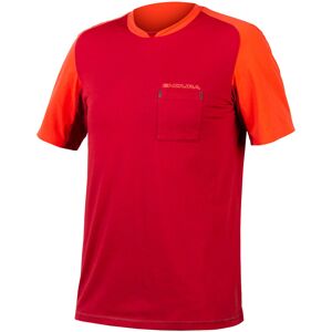 Endura GV500 Foyle T Cykeltrøje - Rust Rød - 2XL Endura GV500 Foyle T Cykeltrøje - Rust Rød - 2XL