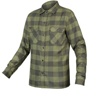 Endura Hummvee Flannel Skjorte Bottle Green Endura Hummvee Flannel Skjorte Bottle Green