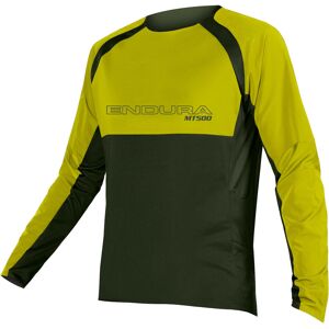 Endura MT500 Burner Trøje Gul/Grøn Endura MT500 Burner Trøje Gul/Grøn