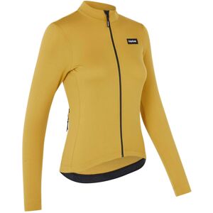 GripGrab EXPLR Merinotech Thermal langærmet cykeltrøje Mustard Yellow dame GripGrab EXPLR Merinotech Thermal langærmet cykeltrøje Mustard Yellow dame