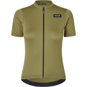 GripGrab EXPLR Merinotech kortærmet cykeltrøje Olive Green dame GripGrab EXPLR Merinotech kortærmet cykeltrøje Olive Green dame