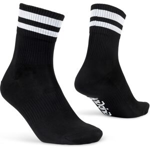 GripGrab Original Stripes Sokker Sort GripGrab Original Stripes Sokker Sort