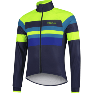Rogelli Peak Cykeljakke - Blå / Neon Rogelli Peak Cykeljakke - Blå / Neon