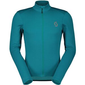 Scott Gravel Merino Warm Langærmet Jersey Turkis Scott Gravel Merino Warm Langærmet Jersey Turkis
