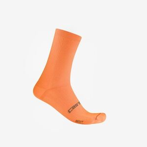 Castelli Espresso 18 cykelstrømper vivid orange Castelli Espresso 18 cykelstrømper vivid orange
