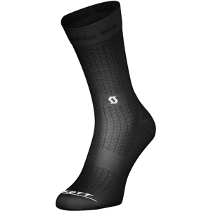 Scott Performance Crew Socks cykelstrømper sort Scott Performance Crew Socks cykelstrømper sort