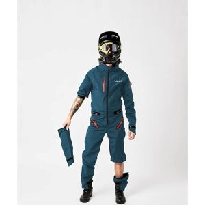 Dirtlej Dirtsuit SFD Edition Loose Cut heldragt greenblue cherry herre Dirtlej Dirtsuit SFD Edition Loose Cut heldragt greenblue cherry herre