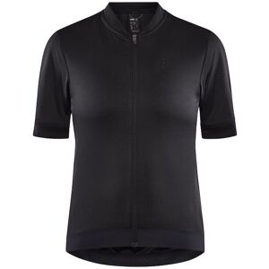 Craft Core Essence kortærmet cykeltrøje sort dame Craft Core Essence kortærmet cykeltrøje sort dame