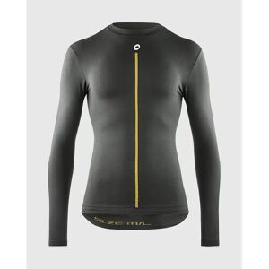 Assos Spring Fall langærmet baselayer træje P1 anthracite grey herre Assos Spring Fall langærmet baselayer træje P1 anthracite grey herre