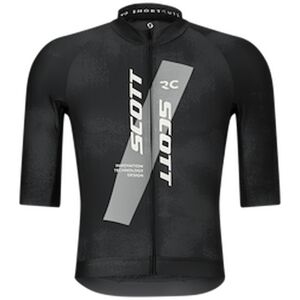 Scott RC Pro cykeltrøje korte ærmer sort/hvid herre Scott RC Pro cykeltrøje korte ærmer sort/hvid herre