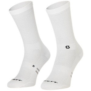 Scott Performance Light Crew cykelstrømper hvid Scott Performance Light Crew cykelstrømper hvid