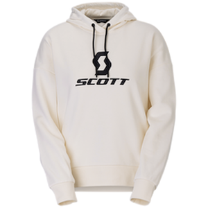 Scott Icon LS hvid hoodie dame Scott Icon LS hvid hoodie dame