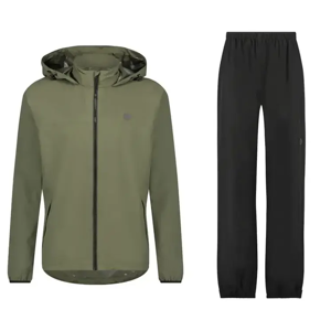 AGU Essential GO regnsæt army green unisex AGU Essential GO regnsæt army green unisex