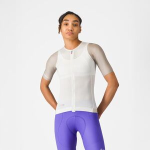 Castelli Corretto W cykeltrøje korte ærmer ivory/clay dame Castelli Corretto W cykeltrøje korte ærmer ivory/clay dame