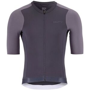 Craft Endur Training kortærmet cykeltrøje greystone/purple herre Craft Endur Training kortærmet cykeltrøje greystone/purple herre