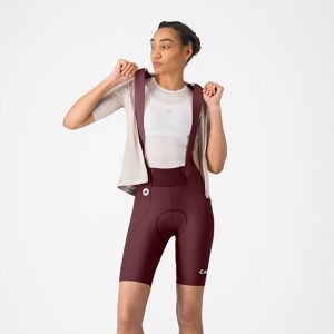 Castelli Espresso 2 W DT bibshorts deep bordeaux dame Castelli Espresso 2 W DT bibshorts deep bordeaux dame