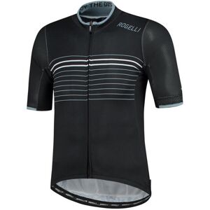 Rogelli Kalon cykeltrøje korte ærmer sort/hvid herre Rogelli Kalon cykeltrøje korte ærmer sort/hvid herre