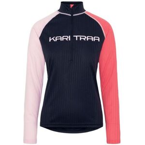 Kari Traa Ella baselayer trøje blå/koral/lyserød dame Kari Traa Ella baselayer trøje blå/koral/lyserød dame