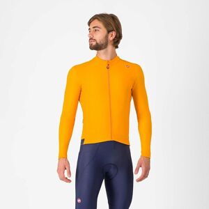 Castelli Espresso Thermal langærmet cykeltrøje mango mojito/dark gray herre Castelli Espresso Thermal langærmet cykeltrøje mango mojito/dark gray herre