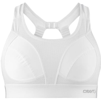 Craft Pace Sport-BH - Hvid - Støttende, Fugttransporterende, Let Craft Pace Sport-BH - Hvid - Støttende, Fugttransporterende, Let