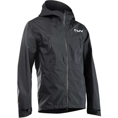 Northwave NoWorry Pro Hardshell jakke herre sort Northwave NoWorry Pro Hardshell jakke herre sort