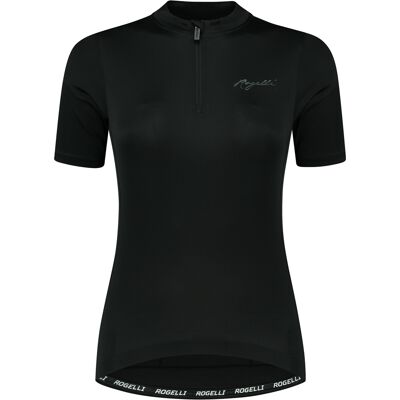 Rogelli Core Kortærmet Jersey til kvinder Sort Rogelli Core Kortærmet Jersey til kvinder Sort