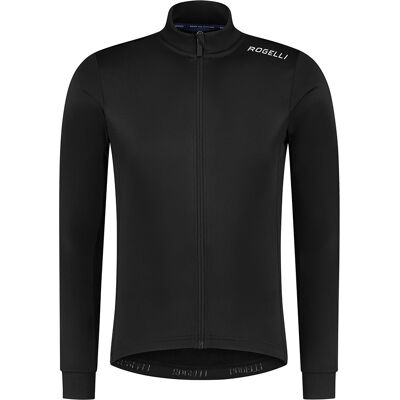 Rogelli Core Langærmet Jersey Sort Rogelli Core Langærmet Jersey Sort