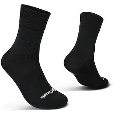 GripGrab EXPLR regular cut socks cykelstrømper sort GripGrab EXPLR regular cut socks cykelstrømper sort