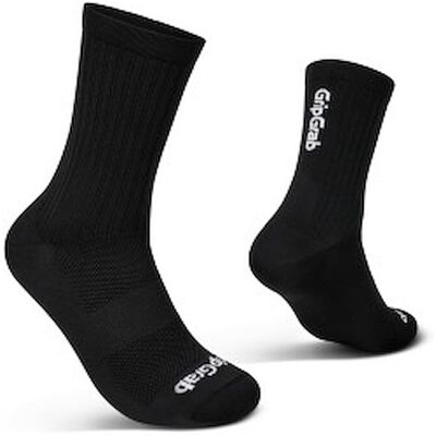 GripGrab PACR regular cut socks cykelstrømper sort GripGrab PACR regular cut socks cykelstrømper sort