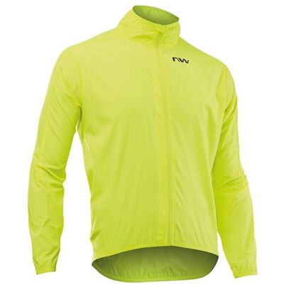 Northwave Vortex jakke gul fluo herre Northwave Vortex jakke gul fluo herre
