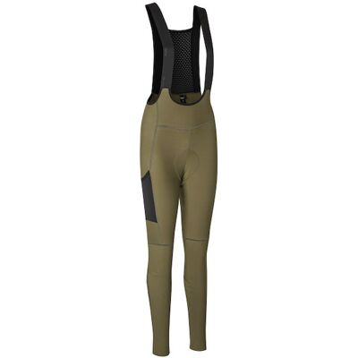 GripGrab W's PACR bibtights med seler olive green dame GripGrab W's PACR bibtights med seler olive green dame