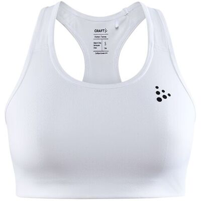 Craft Training Bra Classic hvid dame Craft Training Bra Classic hvid dame