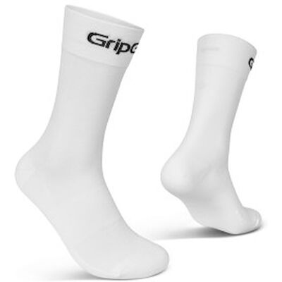 GripGrab RIDE high cut socks cykelstrømper hvid GripGrab RIDE high cut socks cykelstrømper hvid