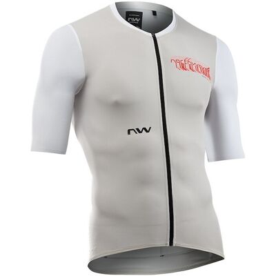 Northwave Essence Evo kortærmet cykeltrøje light grey herre Northwave Essence Evo kortærmet cykeltrøje light grey herre