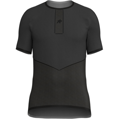 Assos EQUIPE Spring Fall Skin P1 kortærmet baselayer herre sort Assos EQUIPE Spring Fall Skin P1 kortærmet baselayer herre sort