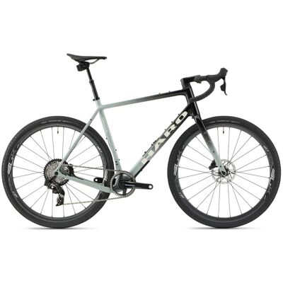 Haro Bikes Haro Buzzard Carbon Top Shelf Gravelcykel Semi-Gloss Slate Blue Black Fade/White Haro Bikes Haro Buzzard Carbon Top Shelf Gravelcykel Semi-Gloss Slate Blue Black Fade/White
