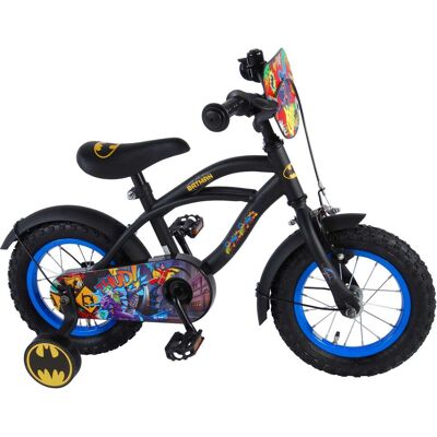 Volare Batman 12" drengecykel med støttehjul Volare Batman 12" drengecykel med støttehjul