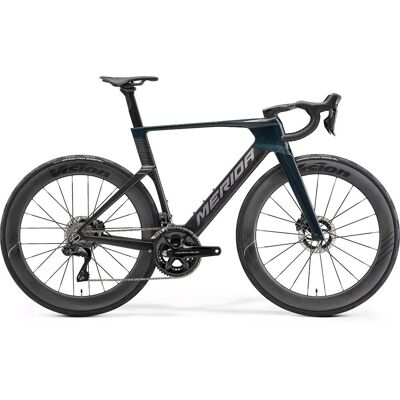 Merida Reacto Team racercykel carbon halo green/ud/slate grey Merida Reacto Team racercykel carbon halo green/ud/slate grey