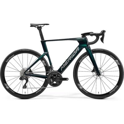 Merida Reacto 5000 racercykel carbon halo green/ud/slate grey Merida Reacto 5000 racercykel carbon halo green/ud/slate grey