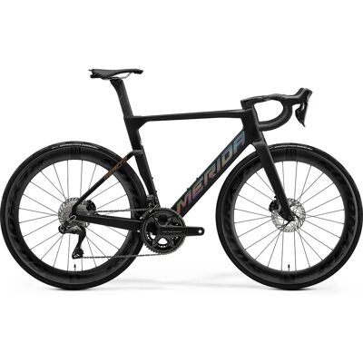 Merida Reacto 8000 racercykel carbon silk black/glossy dark silver Merida Reacto 8000 racercykel carbon silk black/glossy dark silver