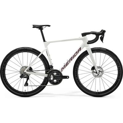 Merida Scultura 8000 racercykel carbon matt white/rainbow purple Merida Scultura 8000 racercykel carbon matt white/rainbow purple