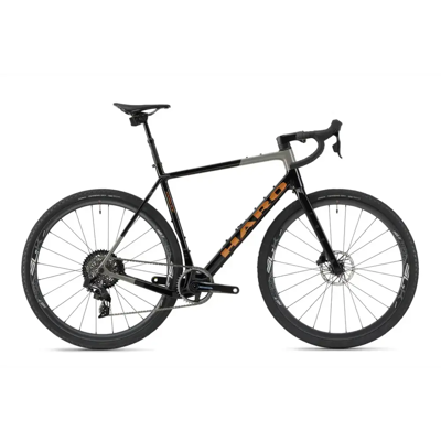 Haro Bikes Haro Buzzard Carbon Top Shelf Gravelcykel Gloss Jet Black/Grey/Copper Haro Bikes Haro Buzzard Carbon Top Shelf Gravelcykel Gloss Jet Black/Grey/Copper