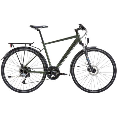 Nishiki XC Five hybrid 24 gear Shimano Acera skivebremser grøn herre Nishiki XC Five hybrid 24 gear Shimano Acera skivebremser grøn herre