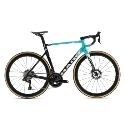 Haro Bikes Haro Rivette Carbon Top Shelf Racercykel Matte Black / Teal Haro Bikes Haro Rivette Carbon Top Shelf Racercykel Matte Black / Teal
