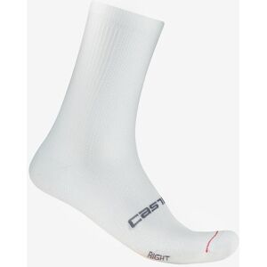 Castelli Espresso 18 cykelstrømper hvid Castelli Espresso 18 cykelstrømper hvid