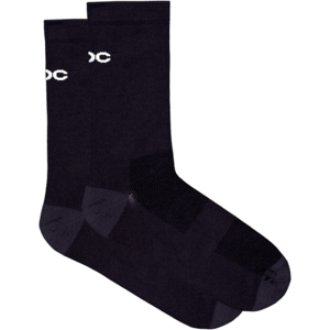POC Cadence road high-cut cykelstrømper uranium black POC Cadence road high-cut cykelstrømper uranium black