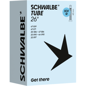 Schwalbe slange 26" (25/40-559) SCV Clik ventil SCV12 Schwalbe slange 26" (25/40-559) SCV Clik ventil SCV12