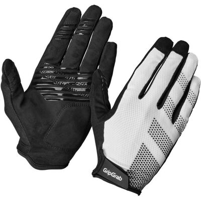 GripGrab Ride RC lite padded sommerhandsker med lange fingre hvid GripGrab Ride RC lite padded sommerhandsker med lange fingre hvid