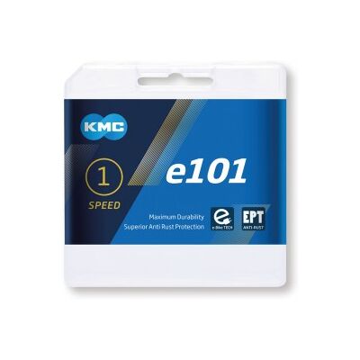 KMC E101 EPT Antirust Kæde 1/2 x 1/8" 112 Led Elcykel KMC E101 EPT Antirust Kæde 1/2 x 1/8" 112 Led Elcykel