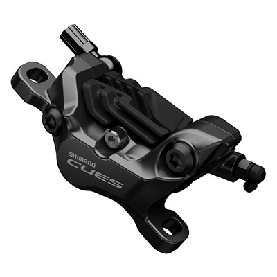 Shimano BR-U8020 Hydraulisk bremsekaliper - Sort - 4 stempler Shimano BR-U8020 Hydraulisk bremsekaliper - Sort - 4 stempler